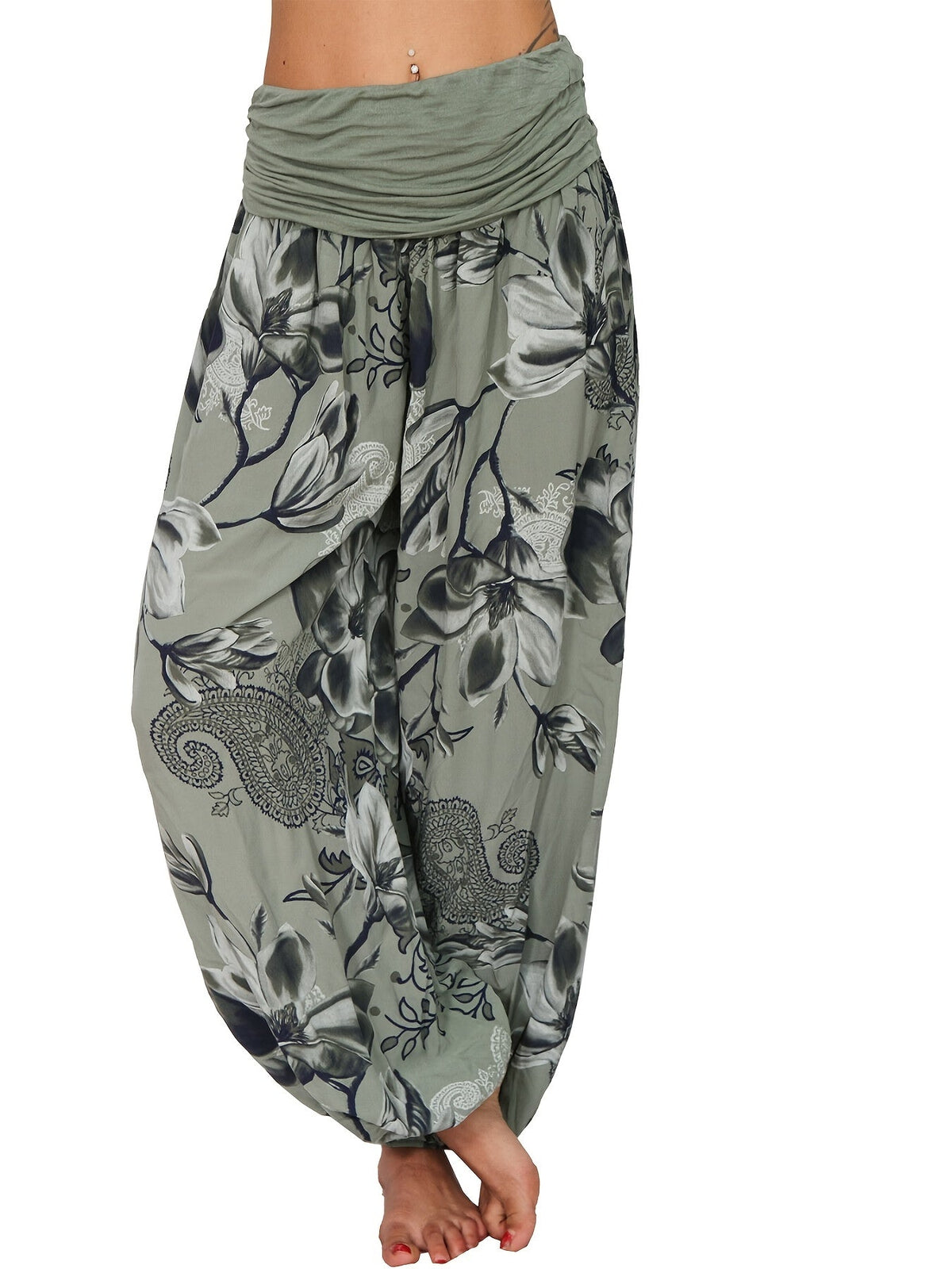 CLAIRE LYON | PANTALONS FLORAUX POUR FEMMES
