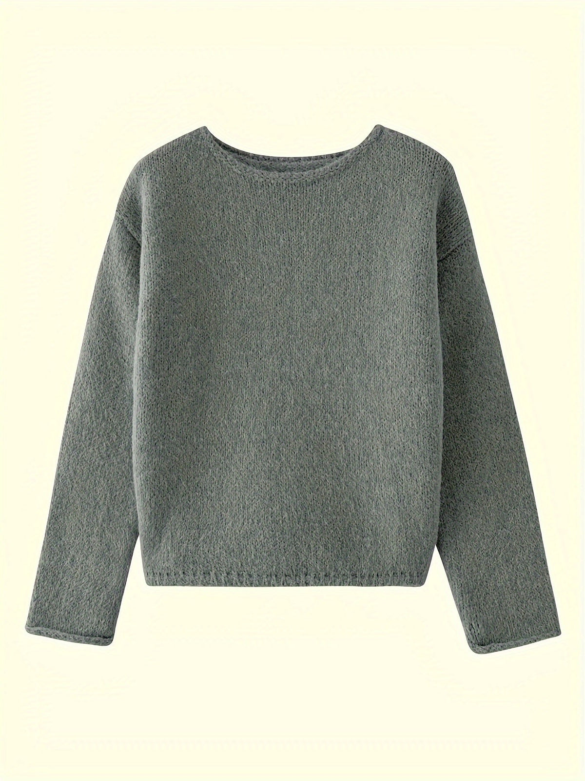 Sandrine - Pull Élégant Oversize Maille