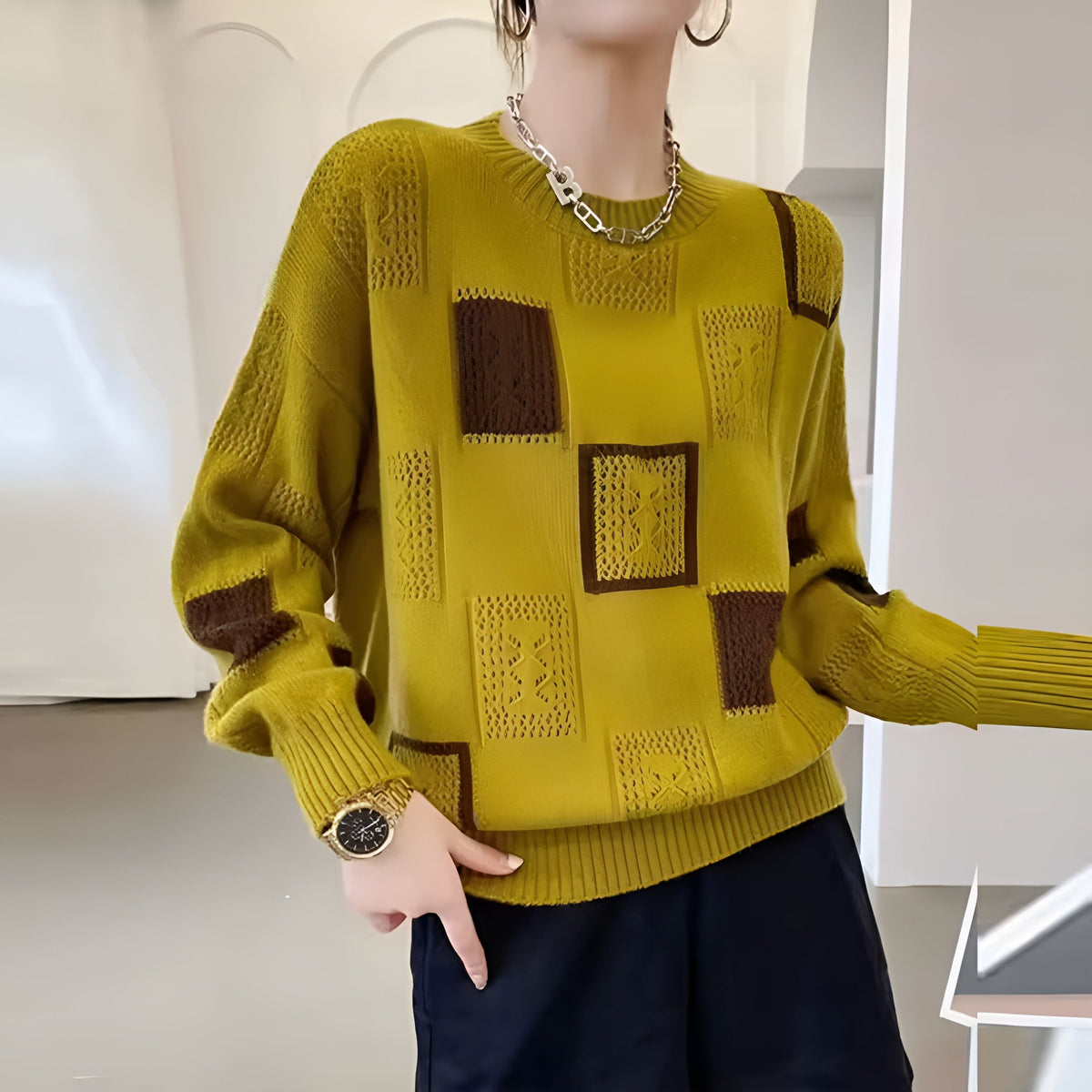 Alida - Pull chic pour femme