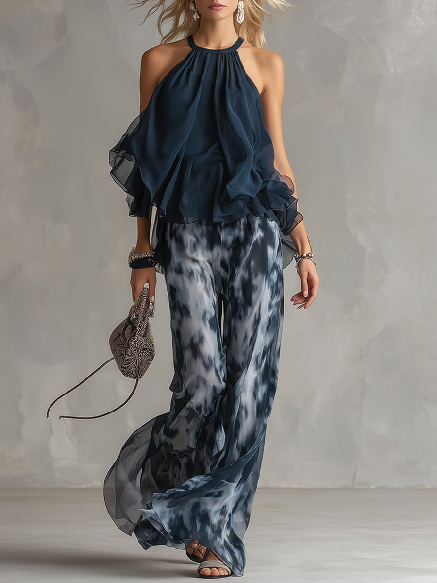 CLAIRE LYON | ENSEMBLE PANTALON FLUIDE POUR FEMMES