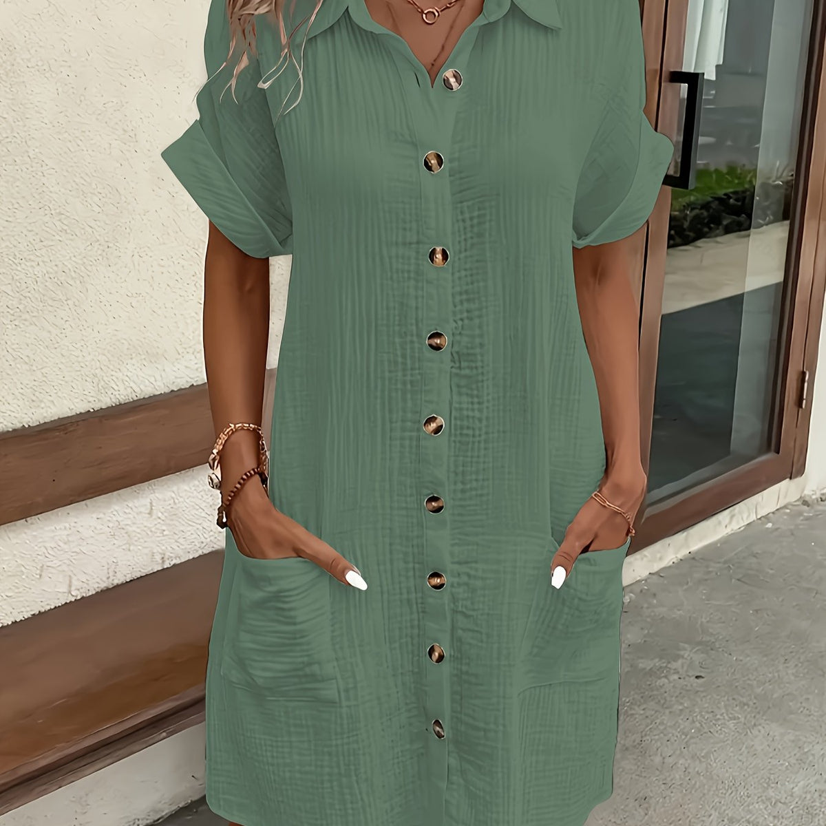 CLAIRE LYON | ROBE CHEMISE ANCIENNE POUR FEMMES