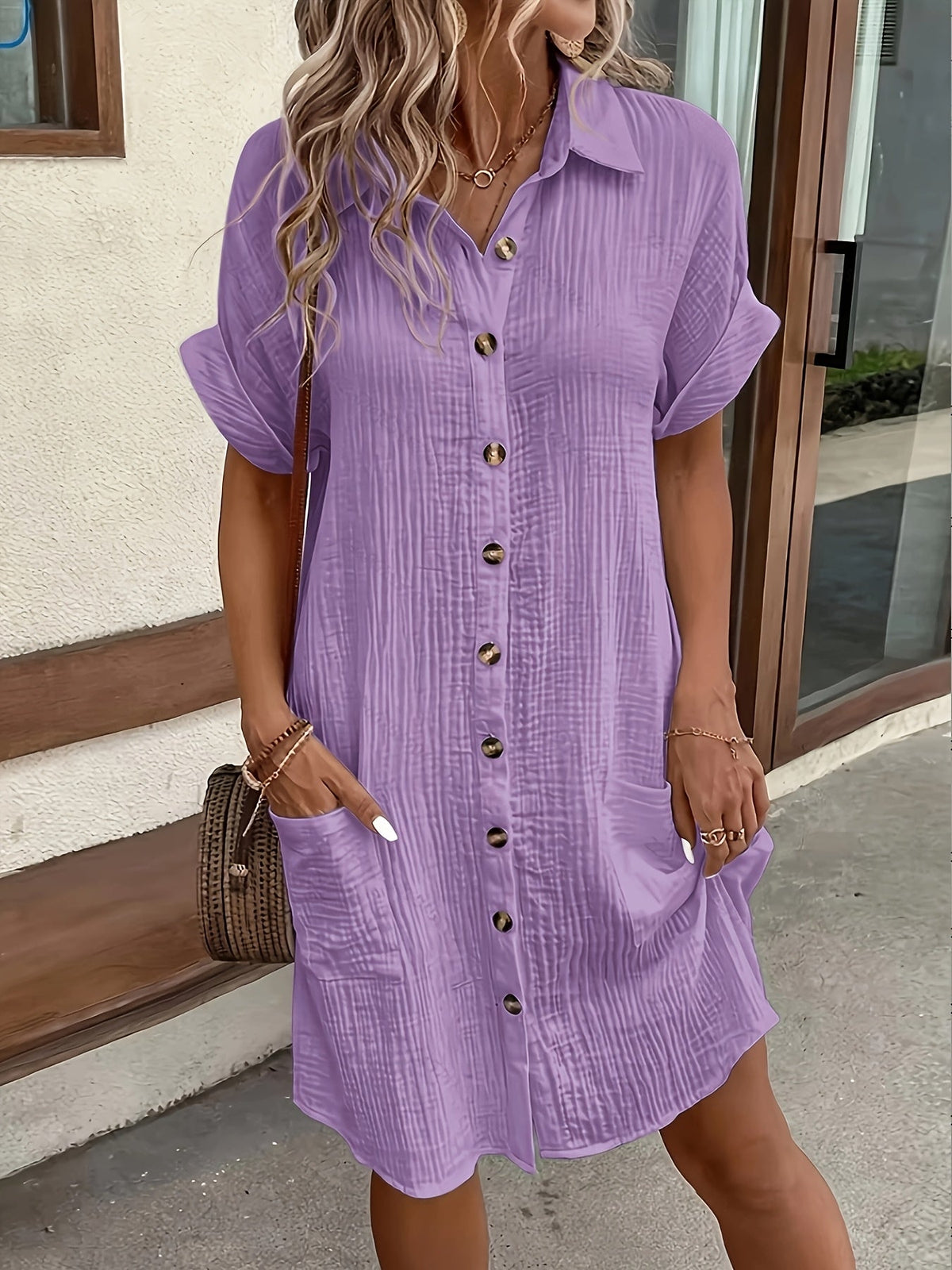 CLAIRE LYON | ROBE CHEMISE ANCIENNE POUR FEMMES