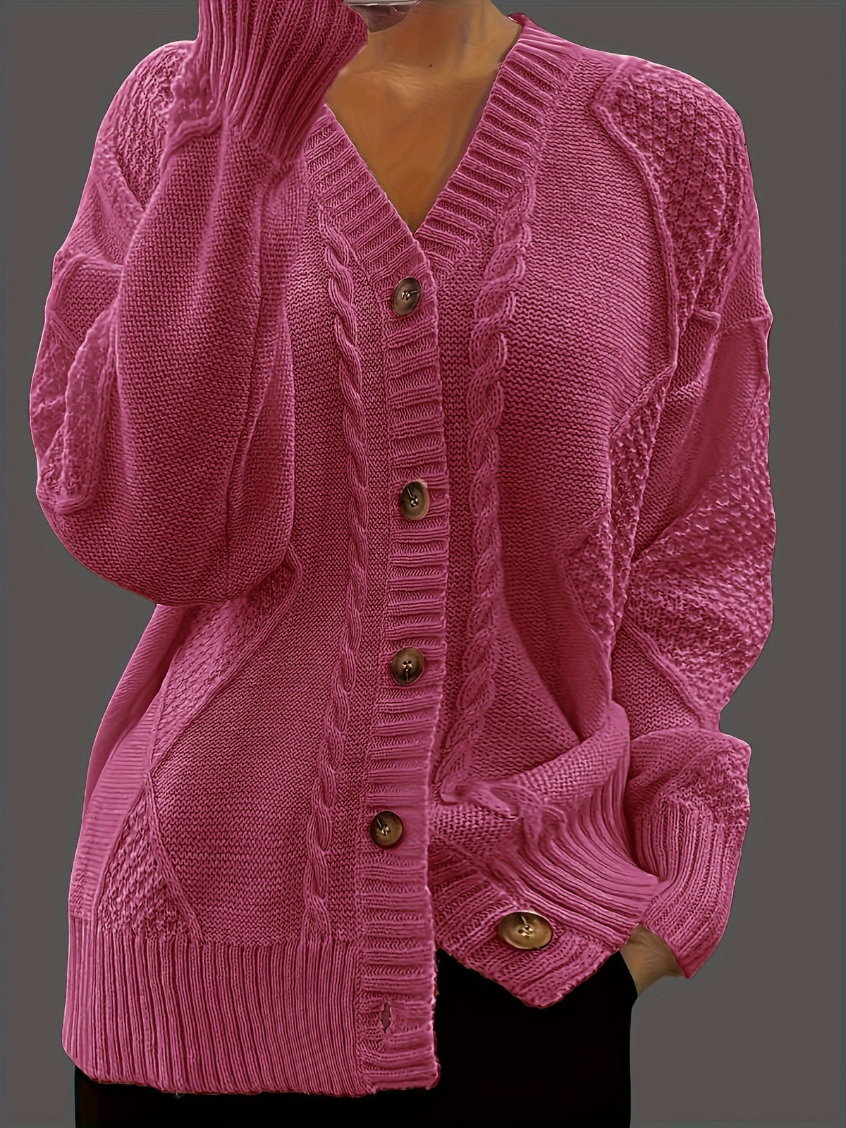 Florine | Pull Doux à Motif Floral Torsadé