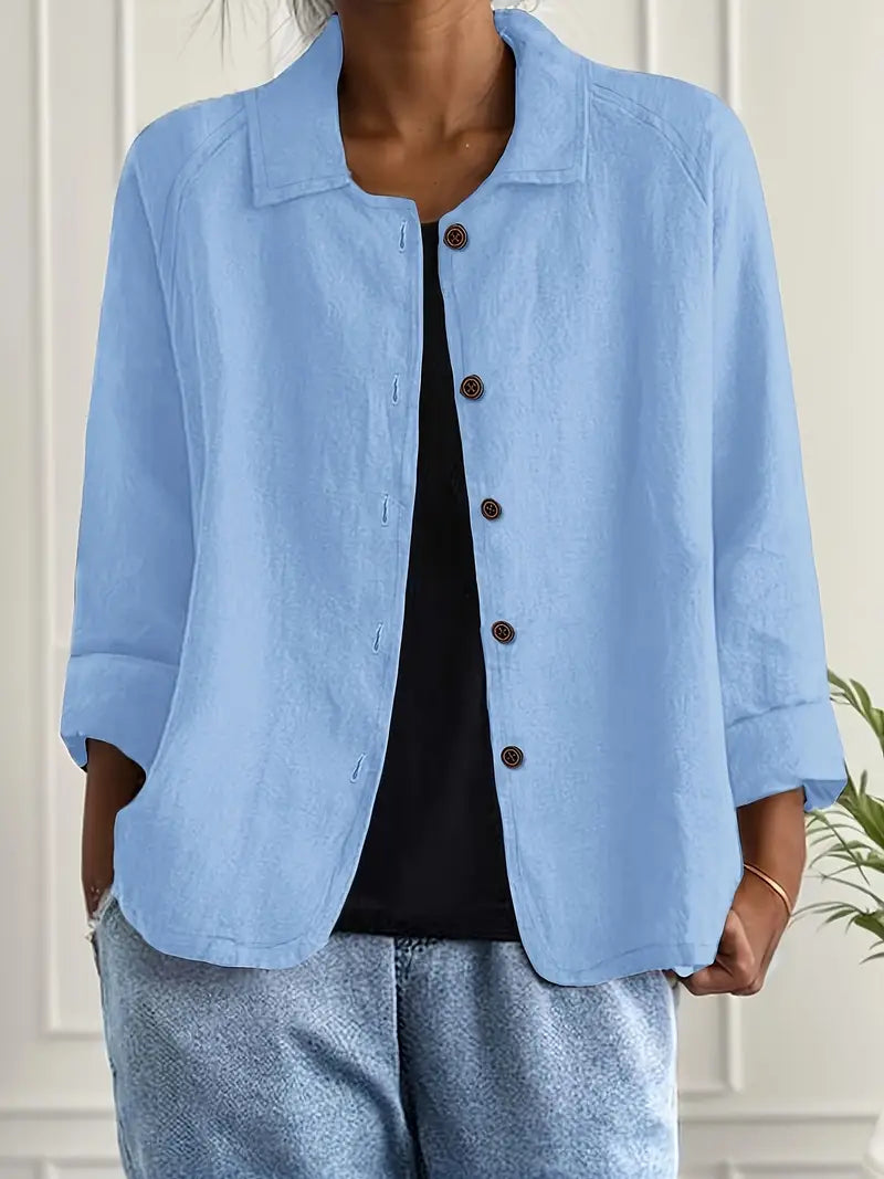 Marilla – Cardigan chemise léger classique