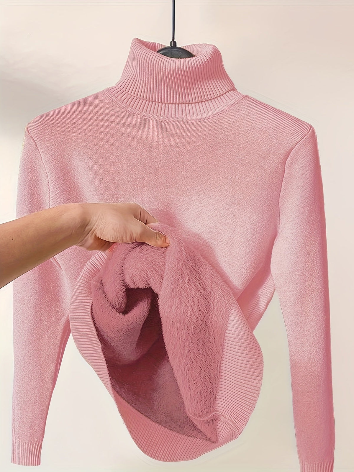 CLAIRE LYON | PULL TUNIQUE COL HAUT POUR FEMMES