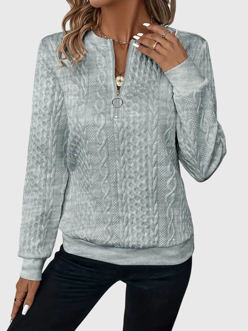 Nora | Pull zippé