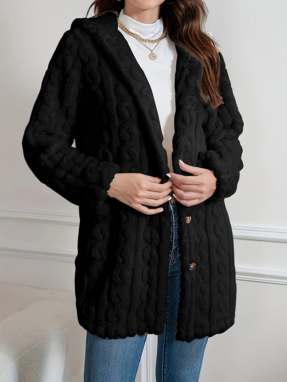 CLAIRE LYON | VESTE TEXTURÉE DOUILLETTE POUR FEMMES