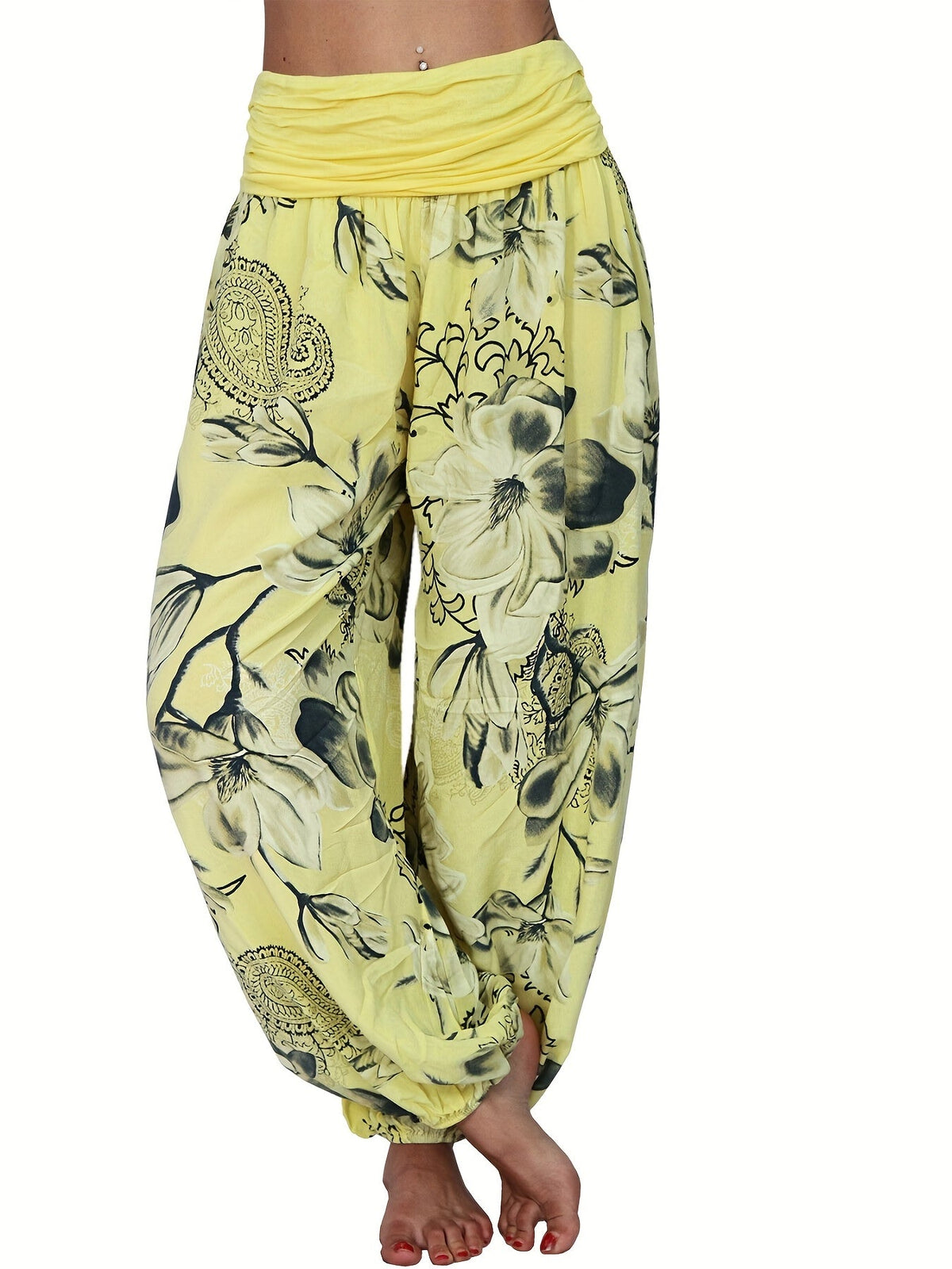CLAIRE LYON | PANTALONS FLORAUX POUR FEMMES