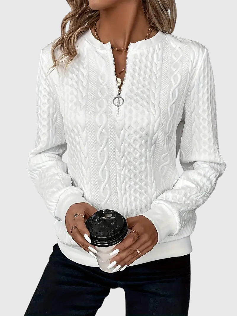 Nora | Pull zippé