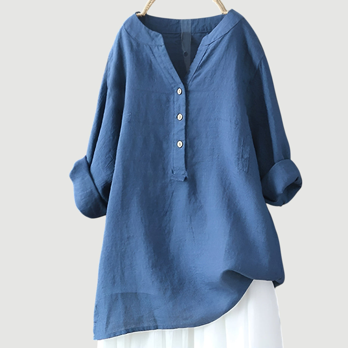 CLAIRE LYON | BLOUSE EN MÉLANGE DE LIN POUR FEMMES