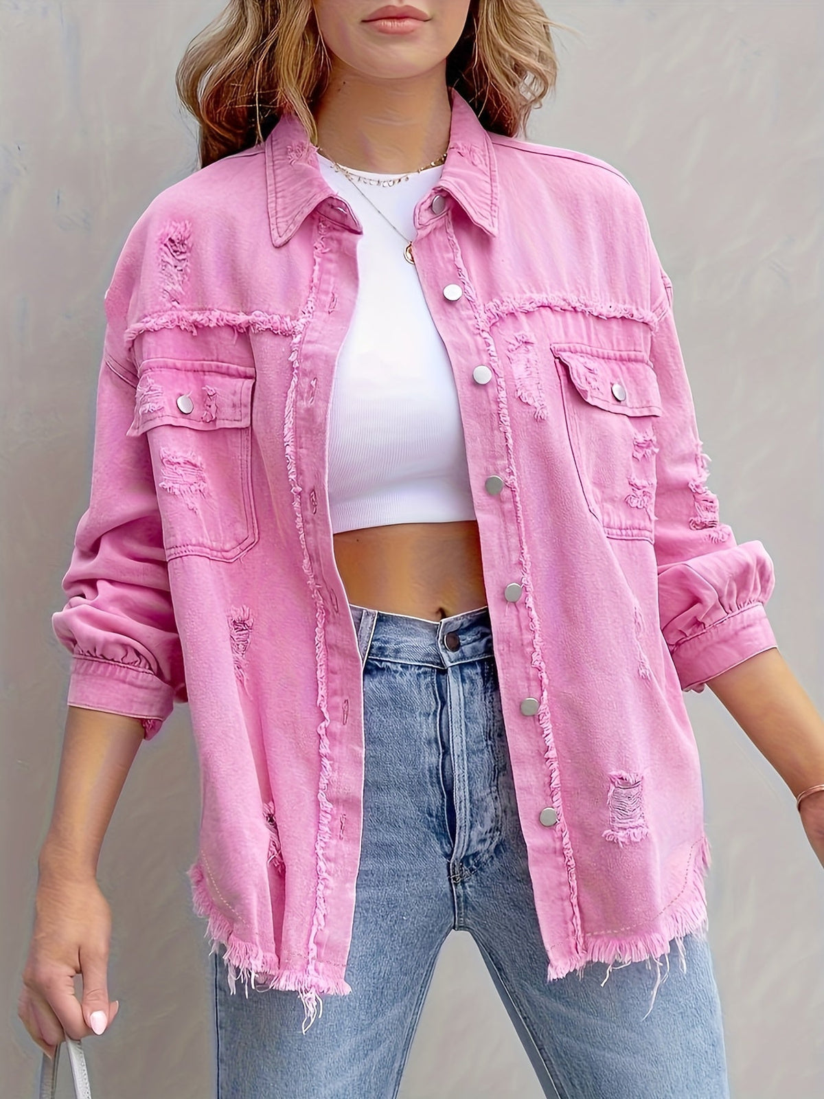 CLAIRE LYON | GILET EN DENIM POUR FEMMES