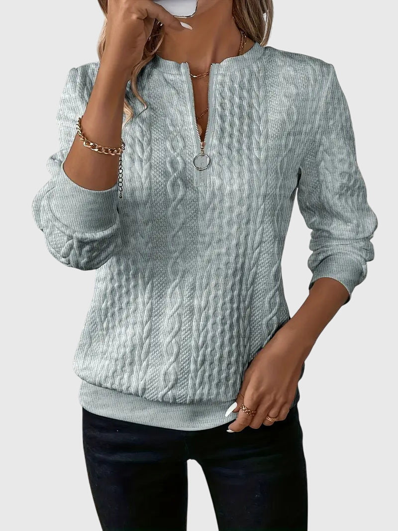 Nora | Pull zippé