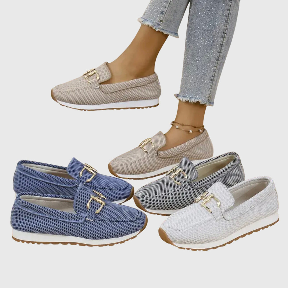 CLAIRE LYON | BASKETS MOCASSINS POUR FEMME