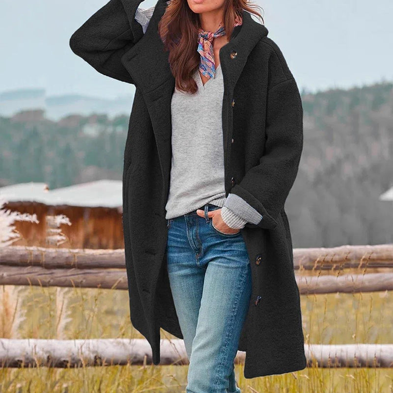 CLAIRE LYON | MANTEAU À CAPUCHE POUR FEMMES