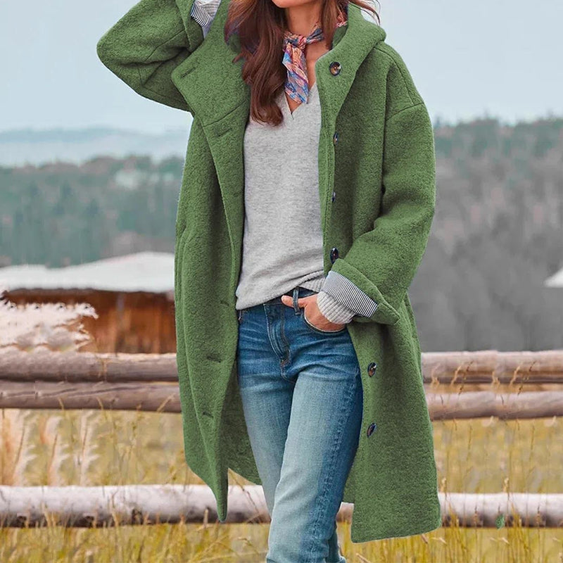 CLAIRE LYON | MANTEAU À CAPUCHE POUR FEMMES