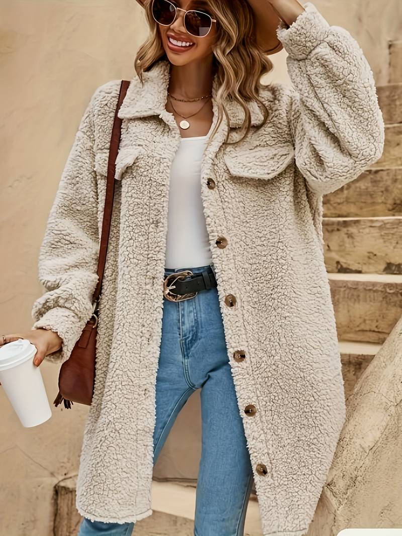 Elina - Manteau femme chaud long