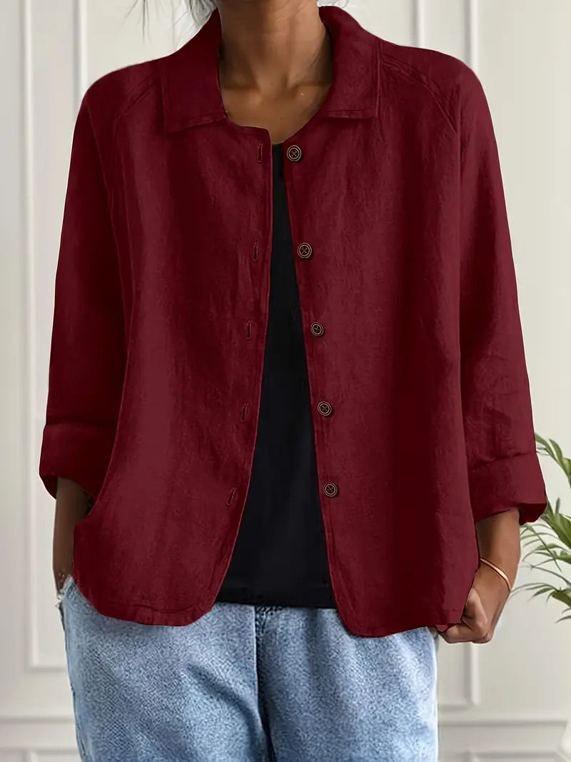 Marilla – Cardigan chemise léger classique