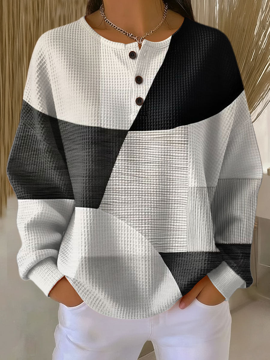 CLAIRE LYON | PULL EN TRICOT GAUFRE POUR FEMMES
