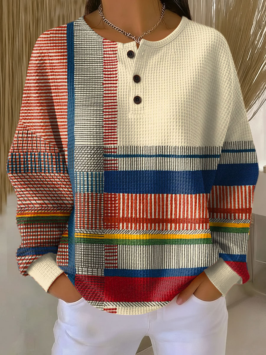 CLAIRE LYON | PULL EN TRICOT GAUFRE POUR FEMMES