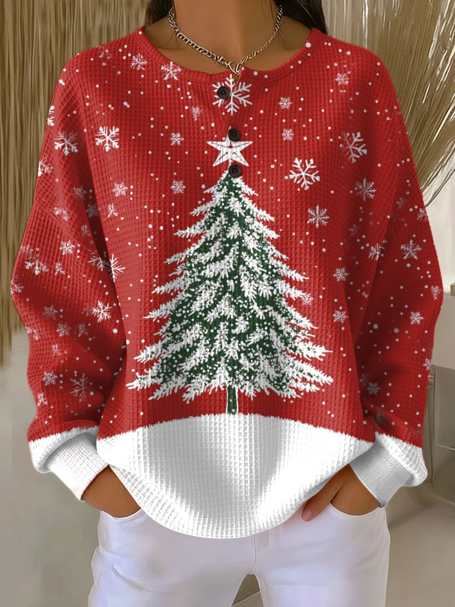 CLAIRE LYON | PULL EN TRICOT GAUFRE POUR FEMMES