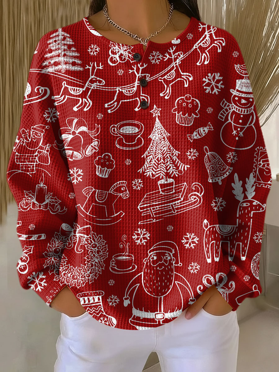 CLAIRE LYON | PULL EN TRICOT GAUFRE POUR FEMMES