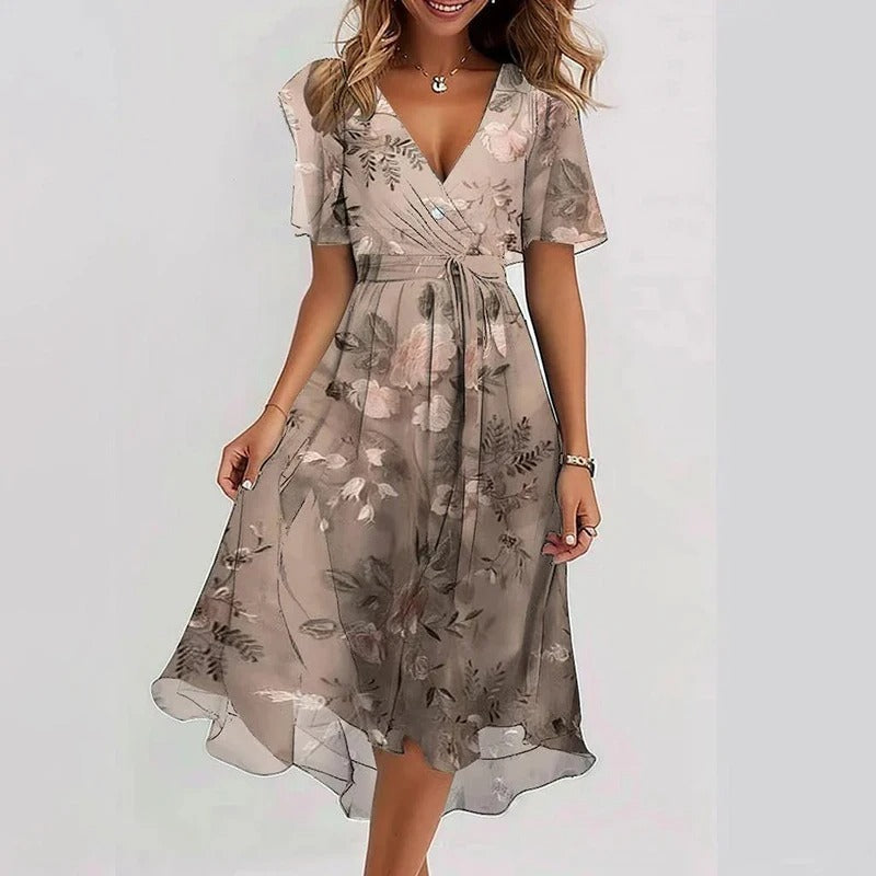 CLAIRE LYON | ROBE ÉLÉGANTE RAYONNANTE POUR FEMMES