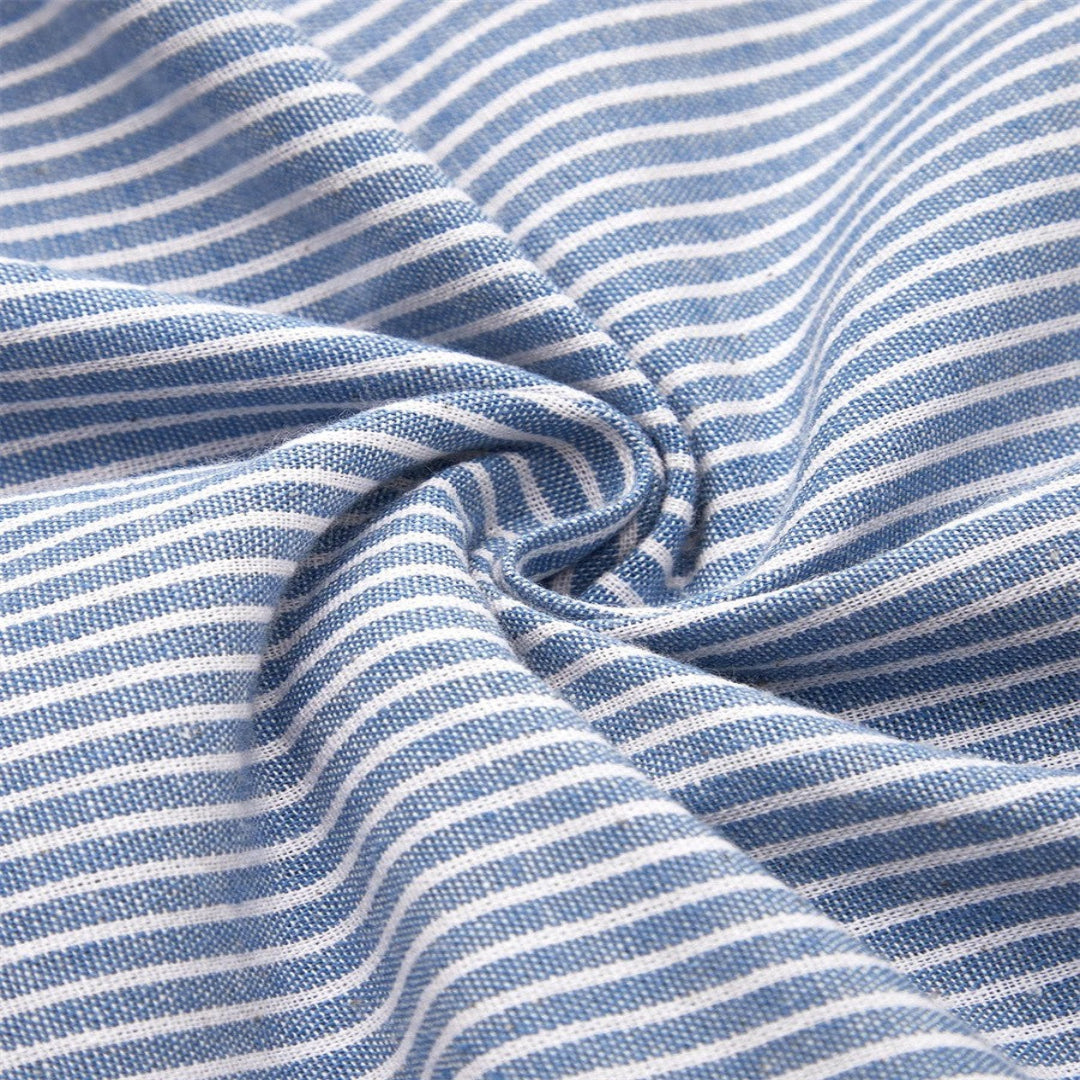 CLAIRE LYON | ROBE MIDI À RAYURES POUR FEMMES