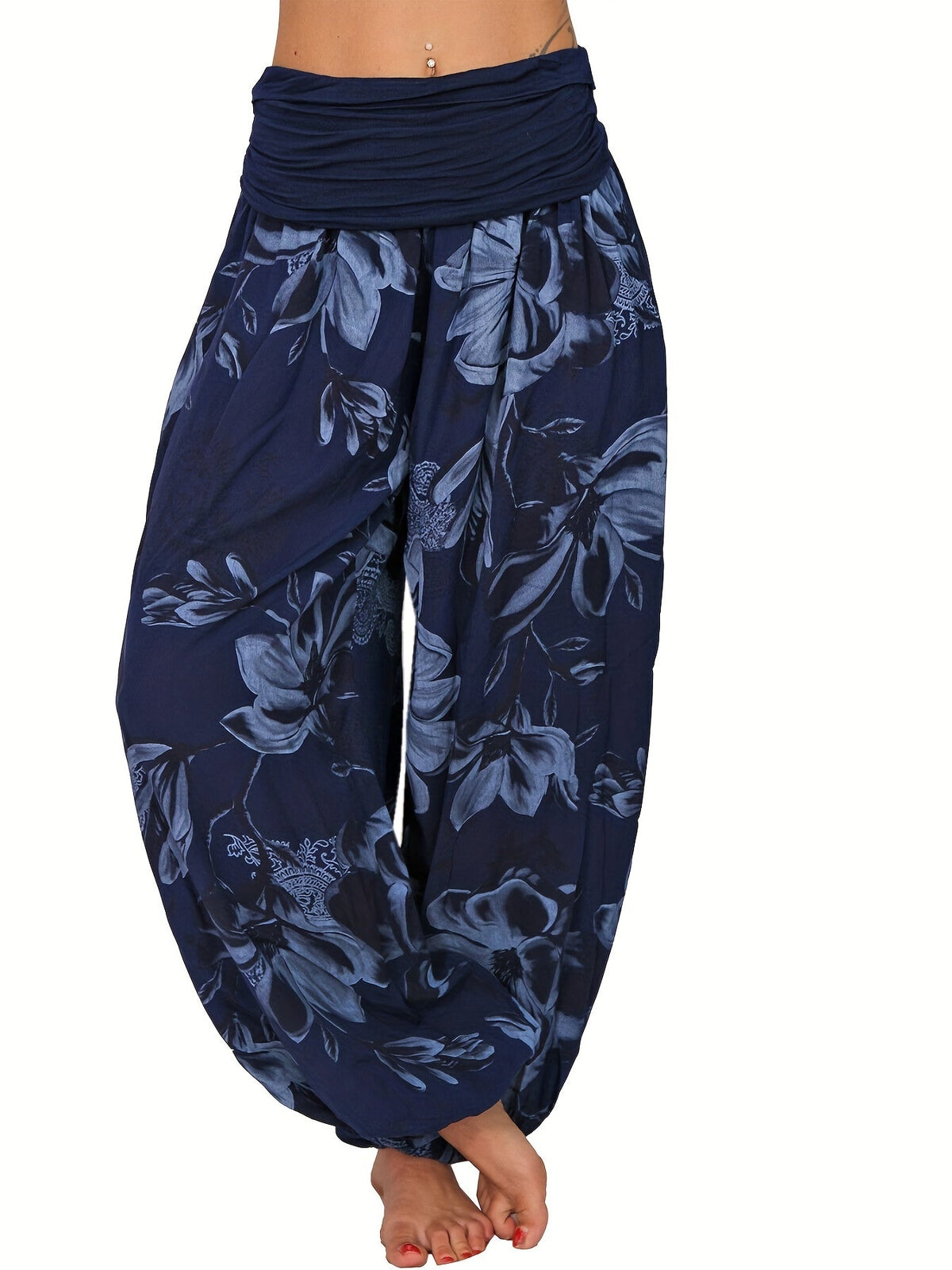 CLAIRE LYON | PANTALONS FLORAUX POUR FEMMES