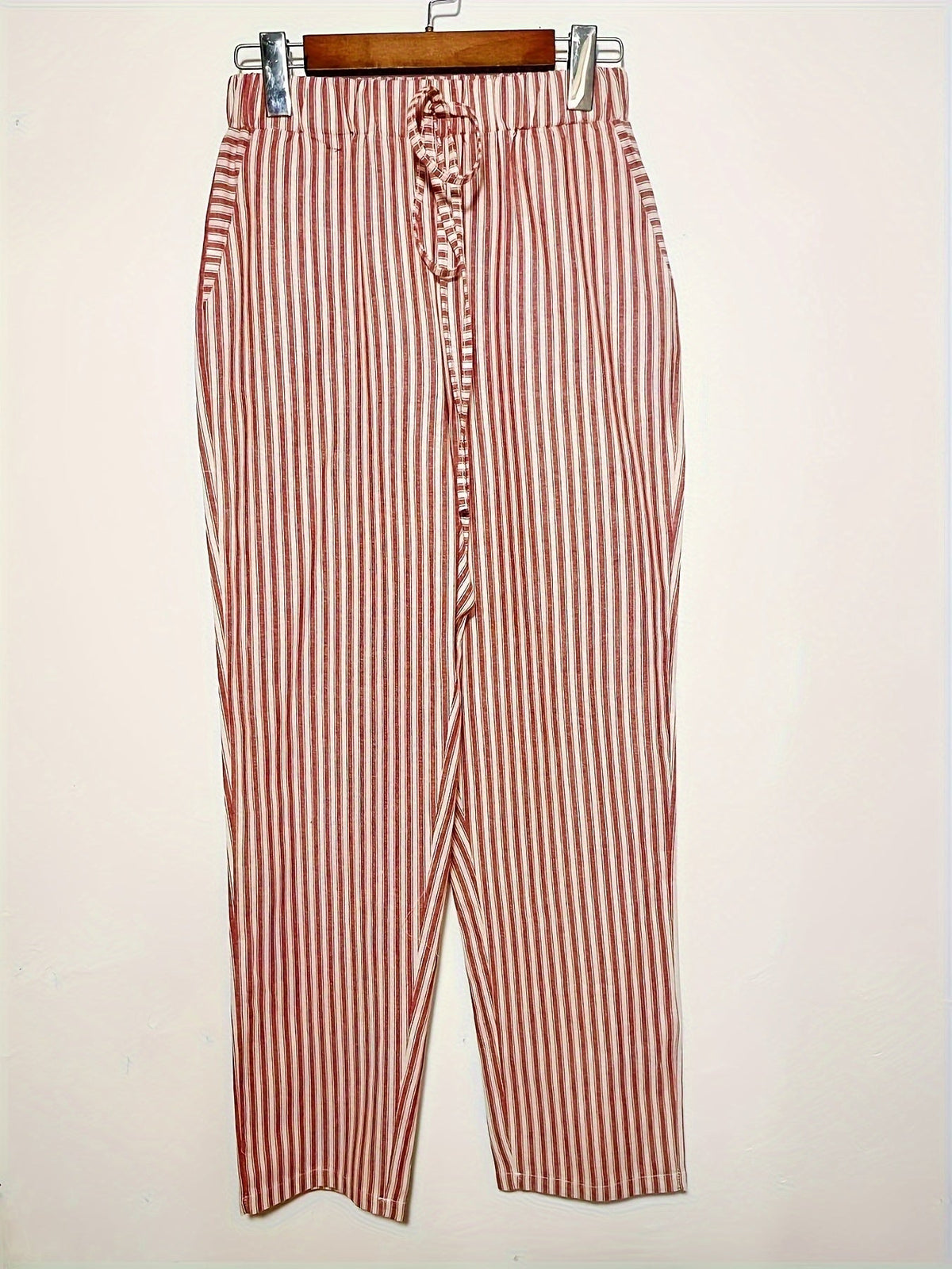 CLAIRE LYON | PANTALONS LARGES À RAYURES POUR FEMMES