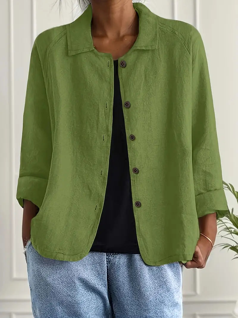 Marilla – Cardigan chemise léger classique