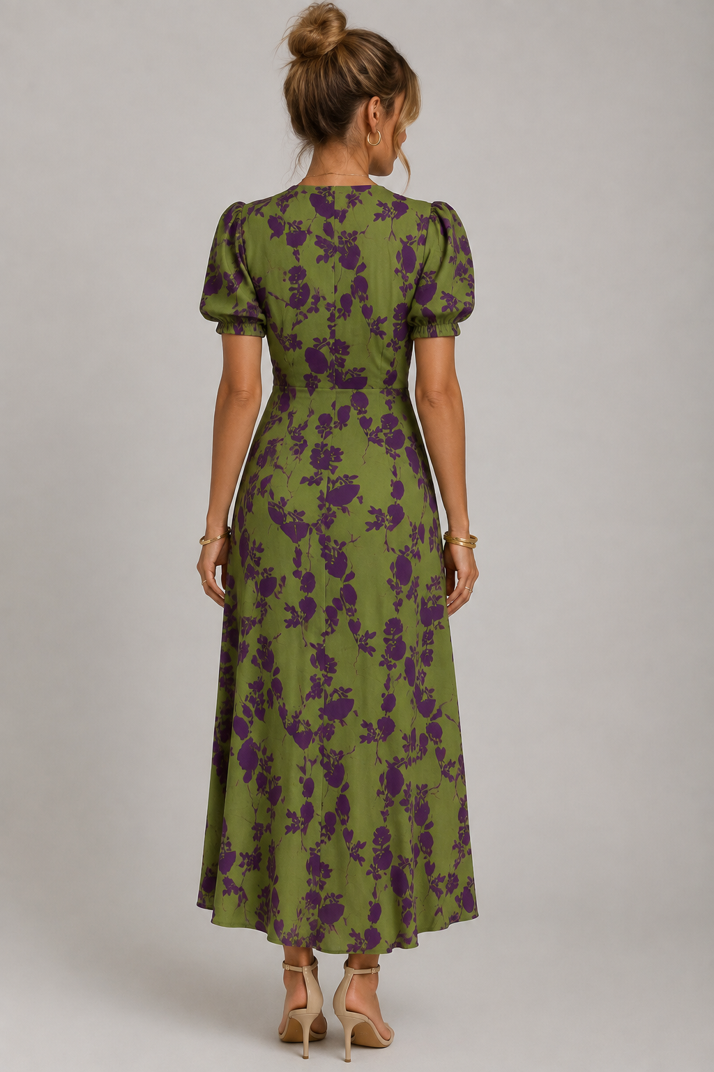 CLAIRE LYON | ROBE MIDI ENVELOPPE ÉLÉGANTE POUR FEMMES