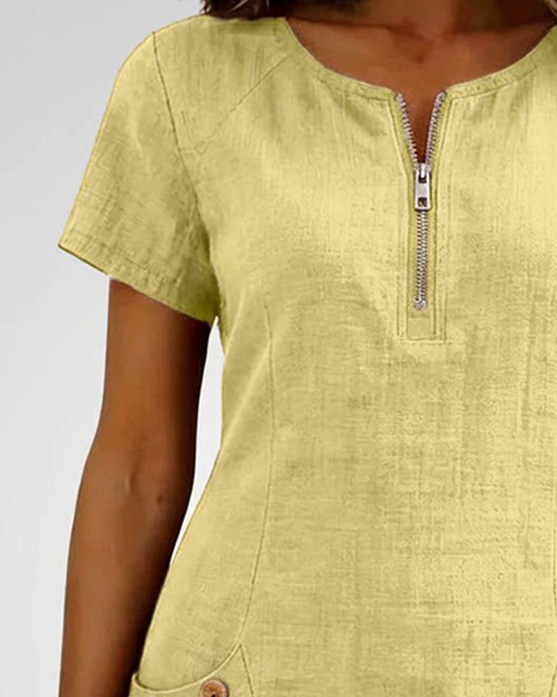 CLAIRE LYON | ROBE À POCHES ZIPPÉES POUR FEMMES