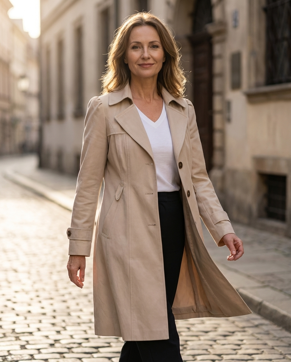 CLAIRE LYON | MANTEAU LONG ÉLÉGANT POUR FEMMES
