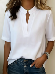Élise — Blouse élégante au col raffiné