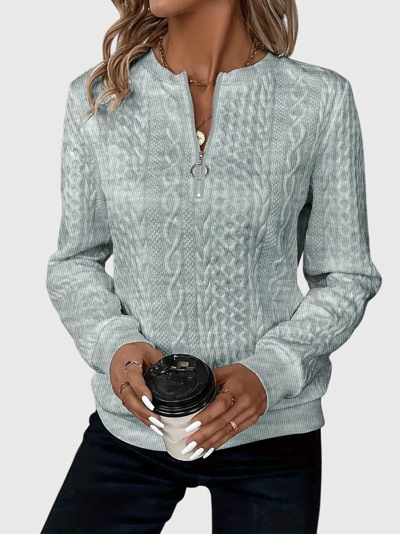 Nora | Pull zippé