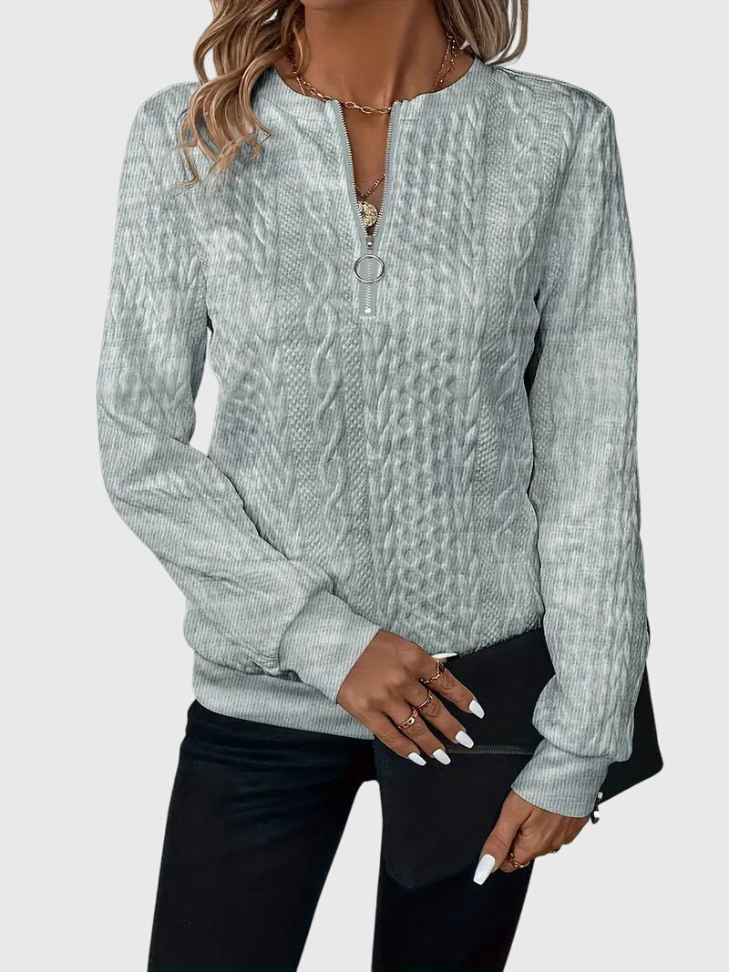 Nora | Pull zippé