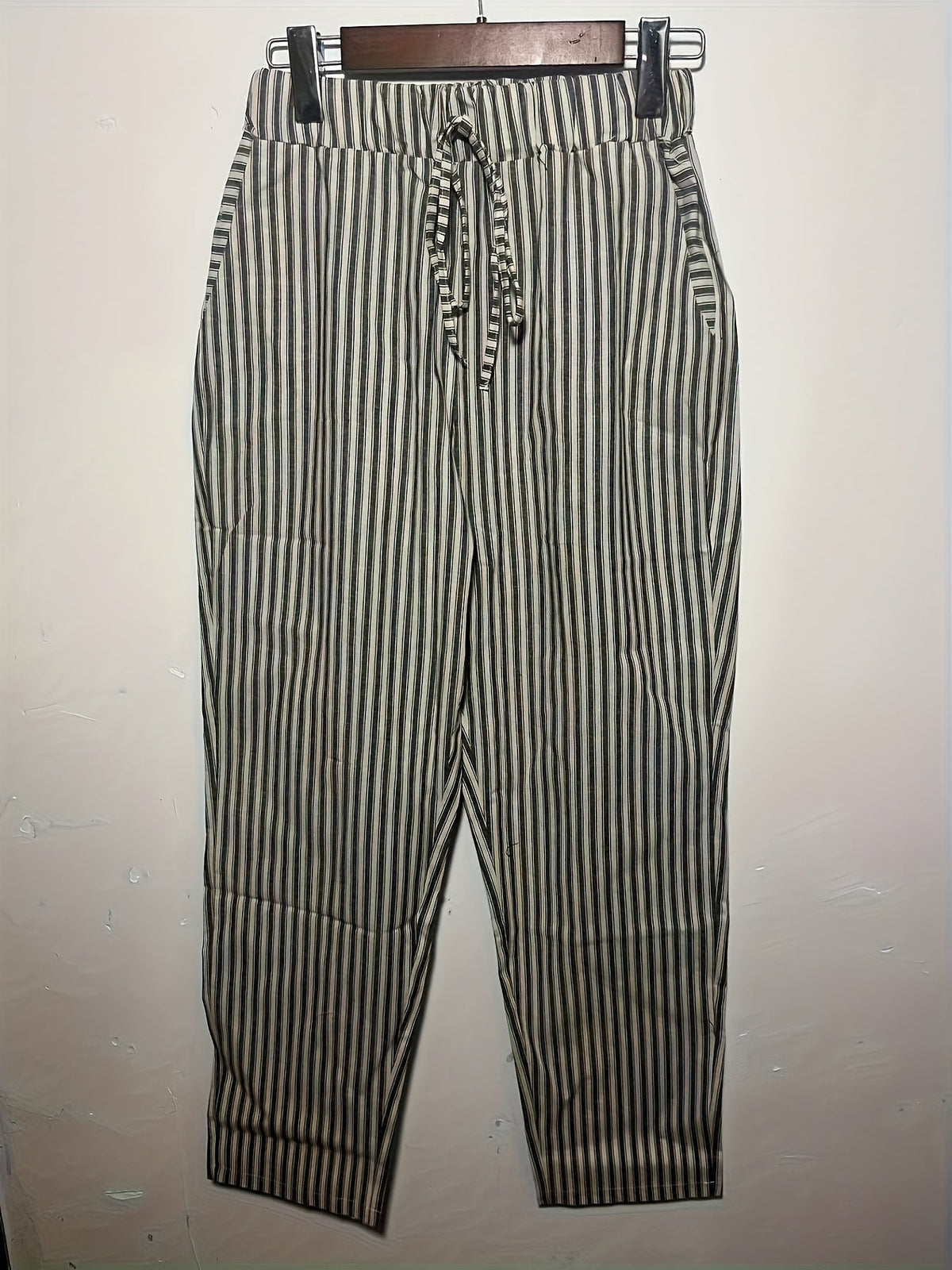 CLAIRE LYON | PANTALONS LARGES À RAYURES POUR FEMMES