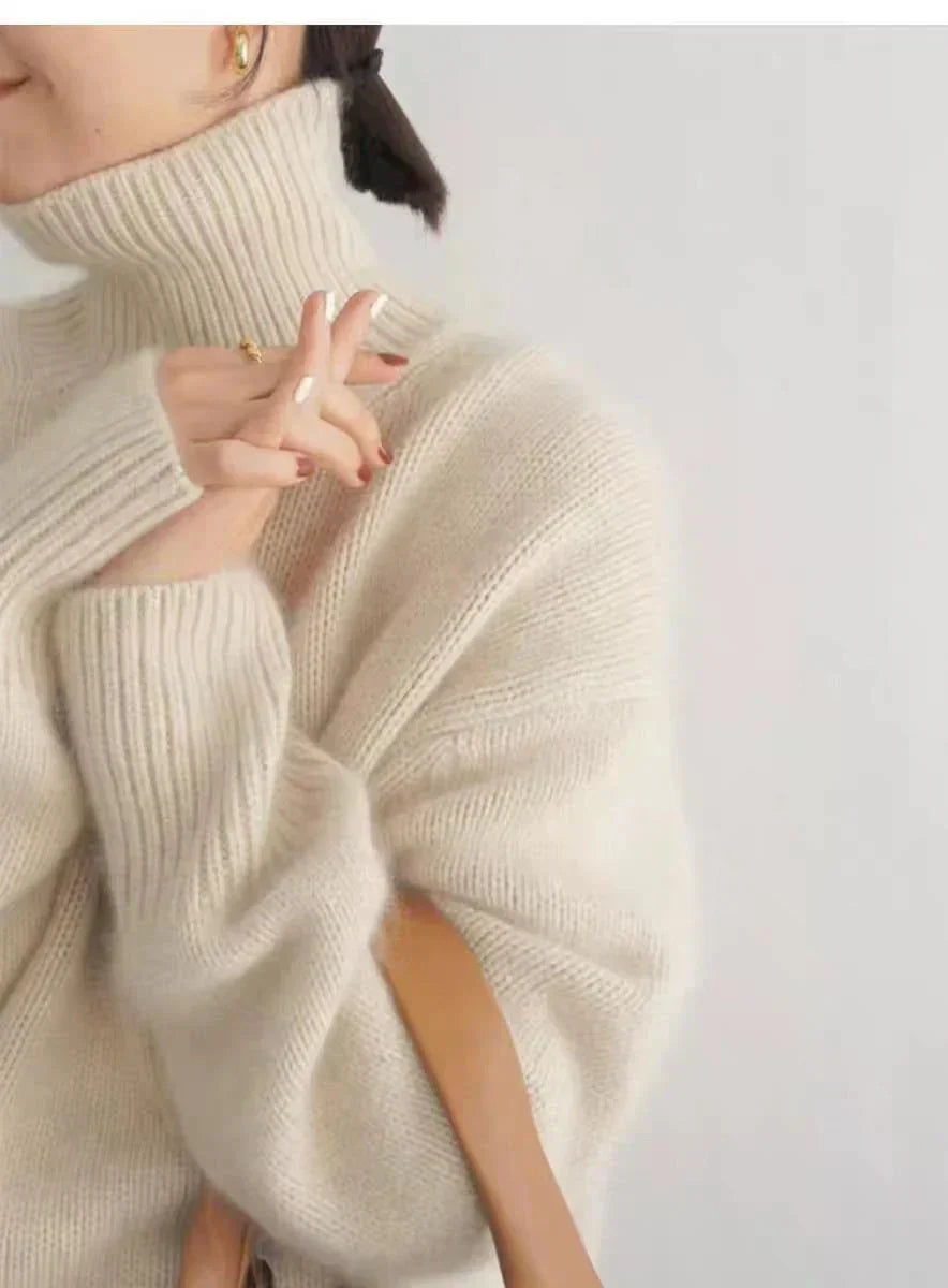 Lisette | Pull col montant en maille