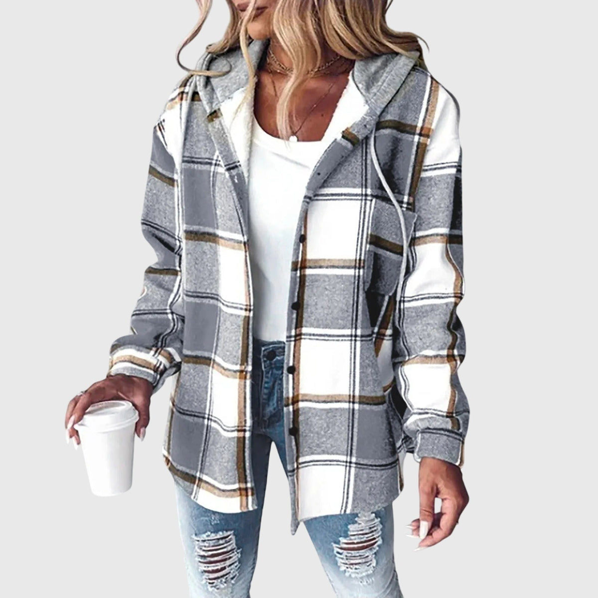 Martina | Veste en Maille à Boutons pour Femmes