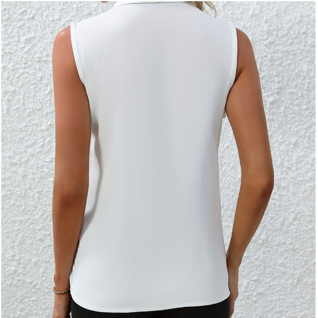 CLAIRE LYON | BLOUSE DÉCOLLETÉ EN V DÉTENDUE POUR FEMMES