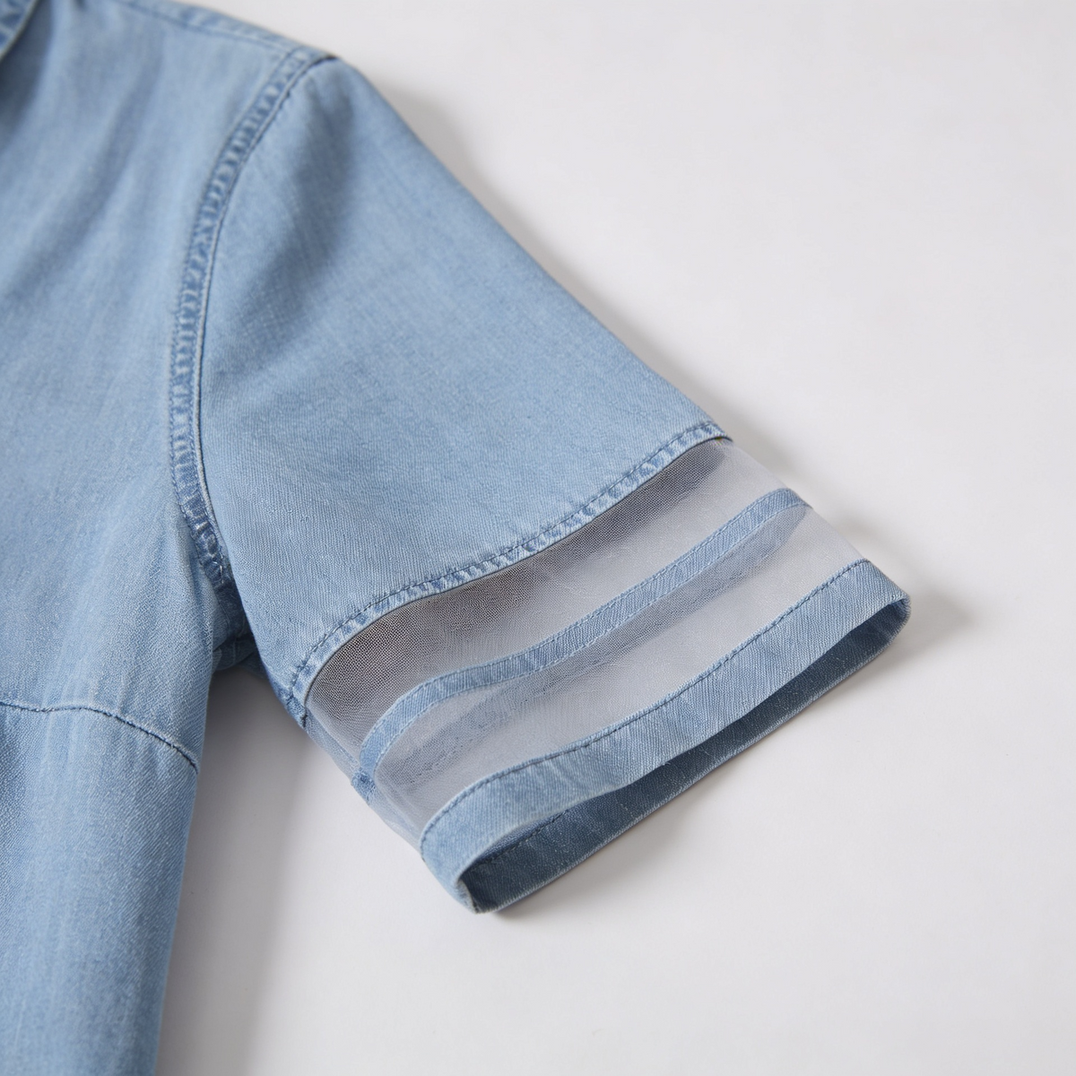 CLAIRE LYON | ROBE CHEMISIER EN DENIM CLASSIQUE POUR FEMMES