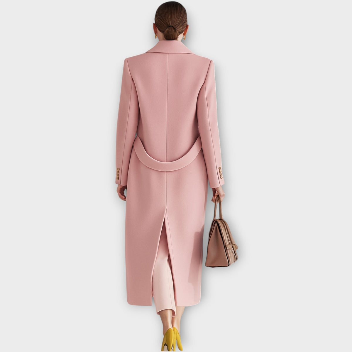 Manteau long en maille Chic de Milan
