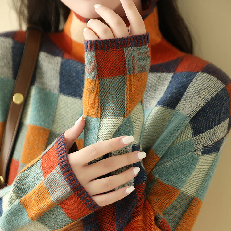 Pull en Maille de Luxe Van Gogh