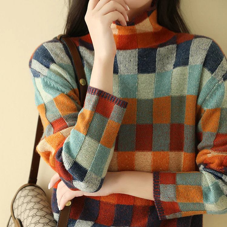 Pull en Maille de Luxe Van Gogh