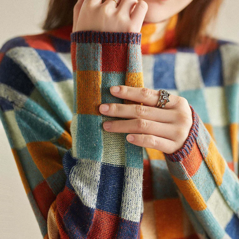 Pull en Maille de Luxe Van Gogh
