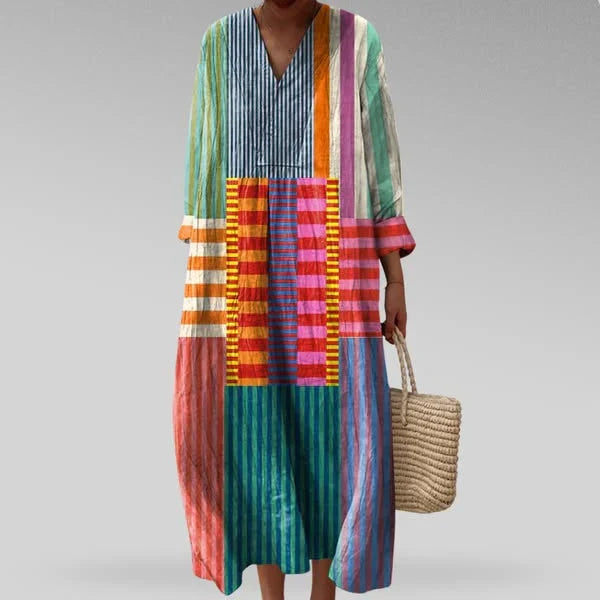CLAIRE LYON | ROBE MIDI COLORÉE POUR FEMMES