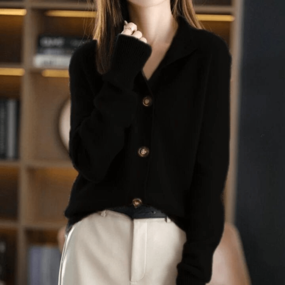 Anny - Gilet en Maille de Luxe