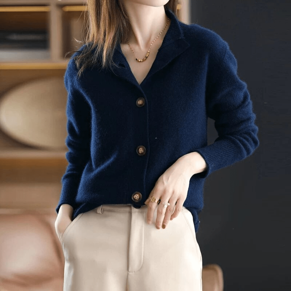 Anny - Cardigan en Maille Luxueux