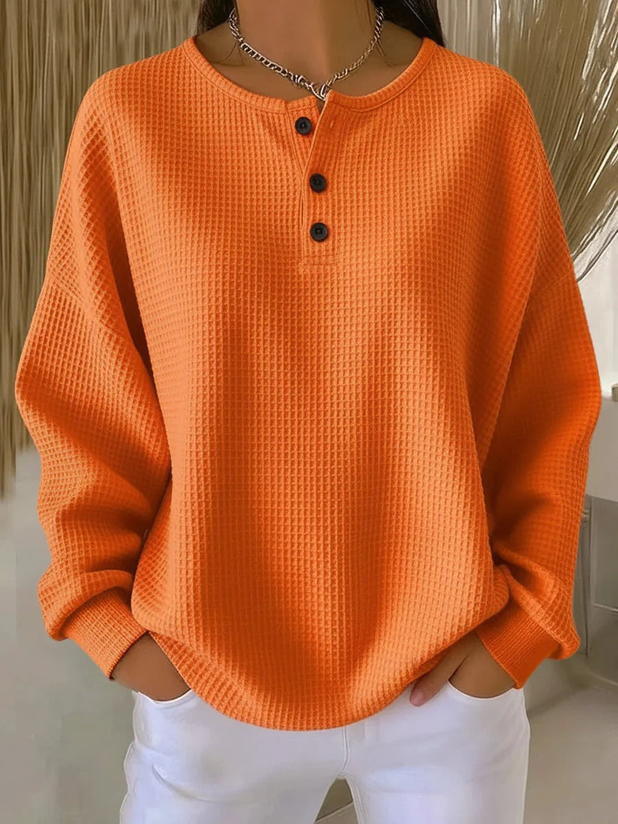 CLAIRE LYON | PULL EN TRICOT GAUFRE POUR FEMMES
