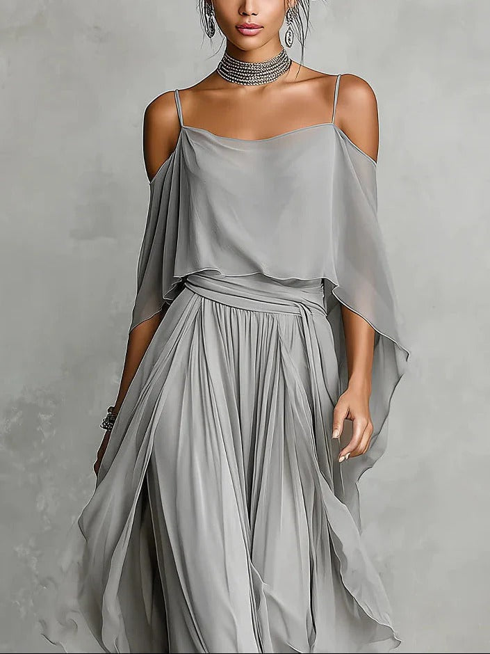 CLAIRE LYON | ENSEMBLE ÉLÉGANT EN CHIFFON POUR FEMMES